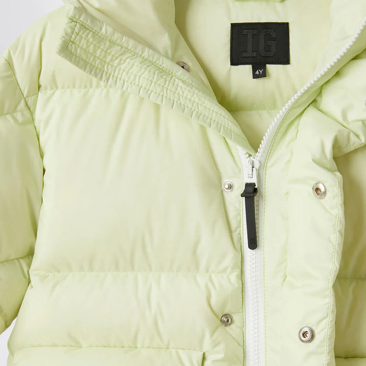 Il Gufo - Long down jacket with hood yellow Brand Coats &amp; Jackets 8