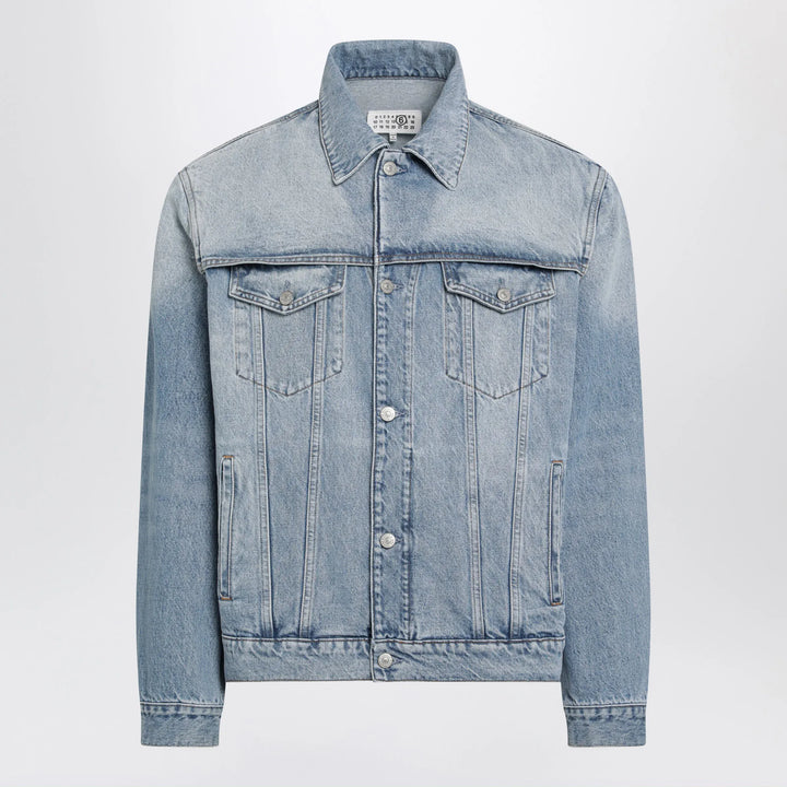 MM6 Maison Margiela - Light blue denim jacket Brand Coats &amp; Jackets 50 IT