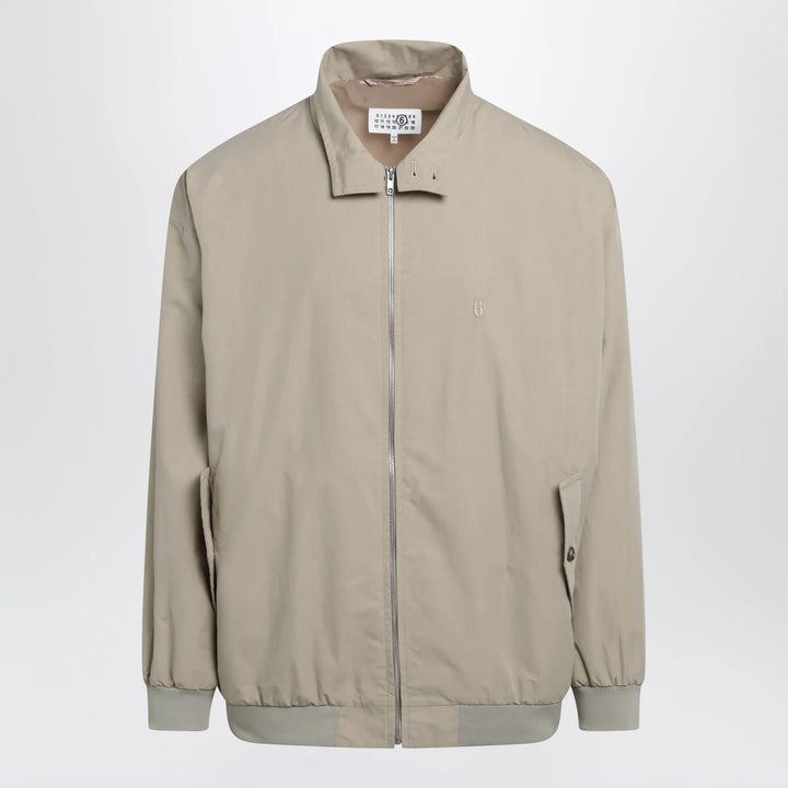 MM6 Maison Margiela - Zip-up jacket in cotton blend Brand Coats &amp; Jackets M