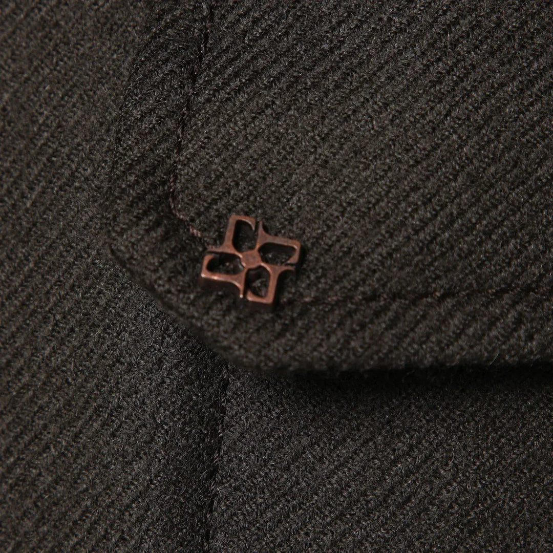 Tagliatore - Brown wool jacket Brand Coats &amp; Jackets 52 IT