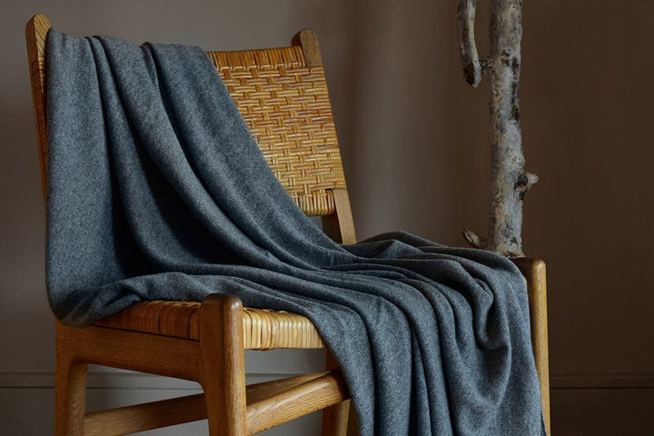 Bemboka Cotton Throws Charcoal Bemboka Jersey Italian Cashmere Throws, Wraps and Shawls Bemboka Jersey Italian Cashmere Throws, Wraps and Shawls Italian Luxury Brand