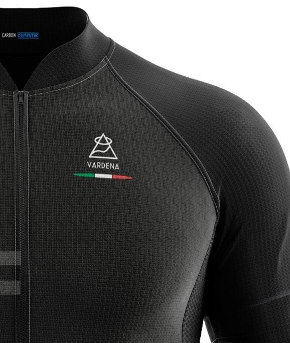 Vardena Cycling Jersey Vardena Honey Line Carbon Ceramic Black Cycling Jersey Vardena Honey Line Carbon Ceramic Jersey Black Brand