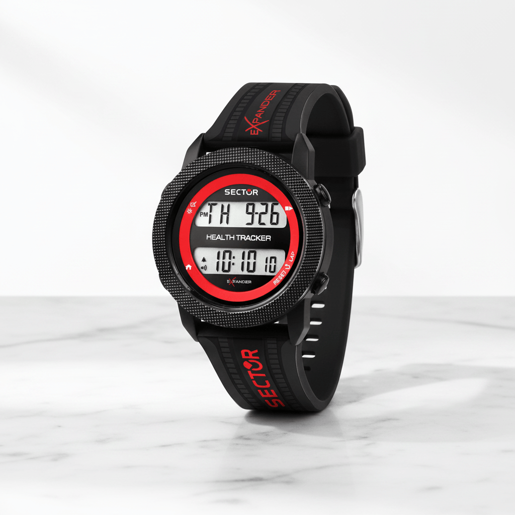 Sector EX-17 Black Digital Watch Brand Digital Watch