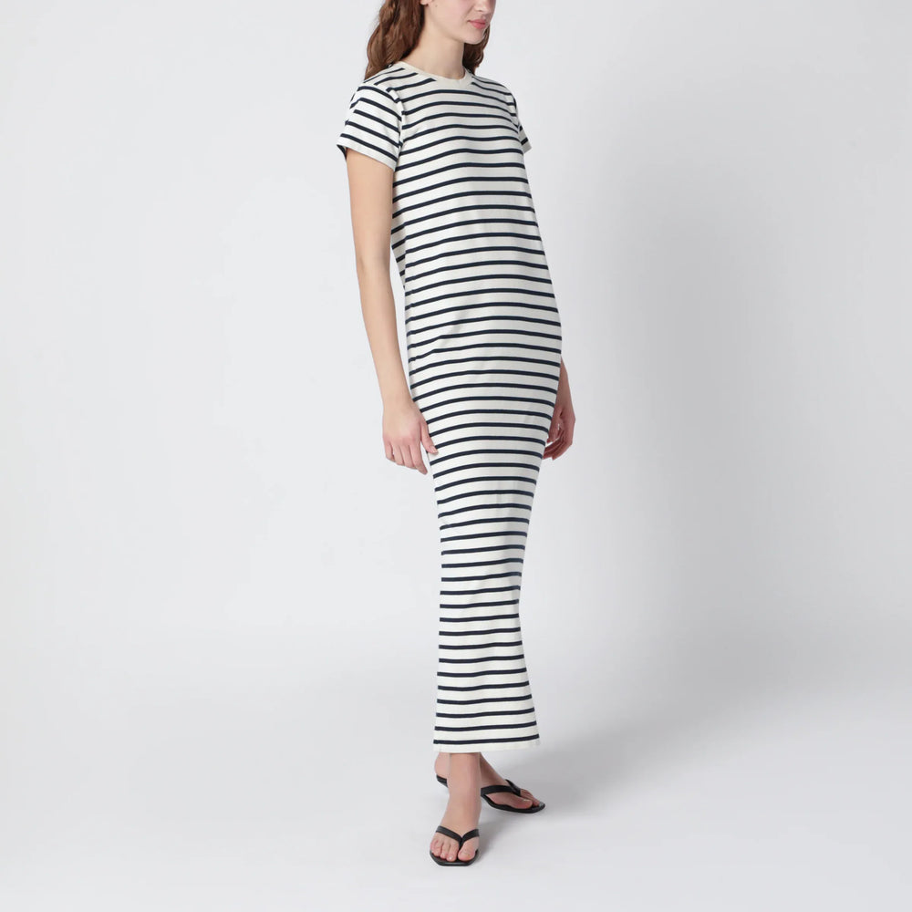 ANINE BING - Wynne Striped Maxi Cotton Dress Brand Dresses XS