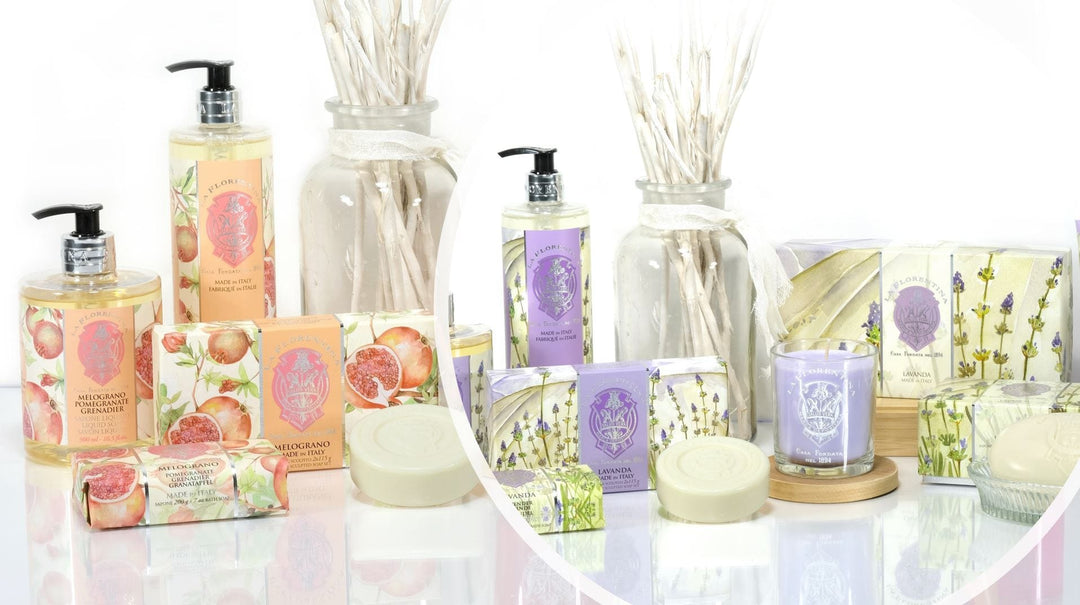 La Florentina FAMILY SET Pomegranate and Lavender Family Package Brand