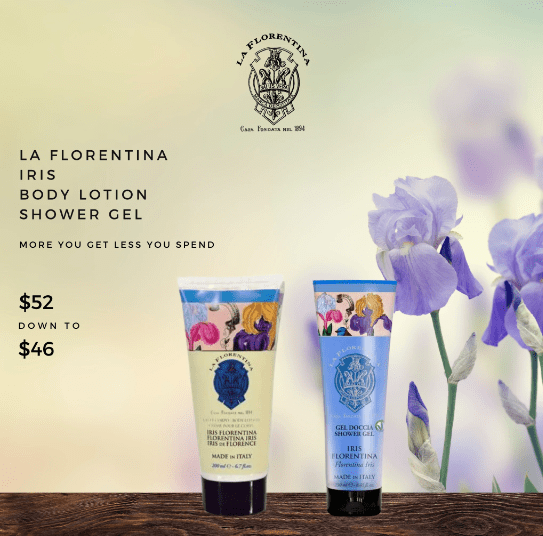 La Florentina Gift Set La Florentina Iris Body Lotion and Shower Gel Bundle Brand