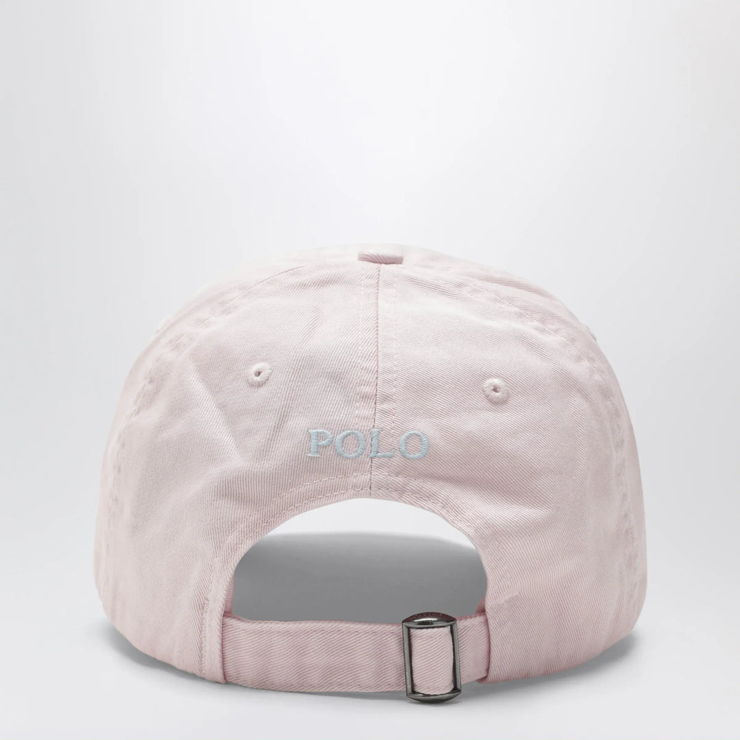 Polo Ralph Lauren - Light pink baseball cap with logo Brand Hats U