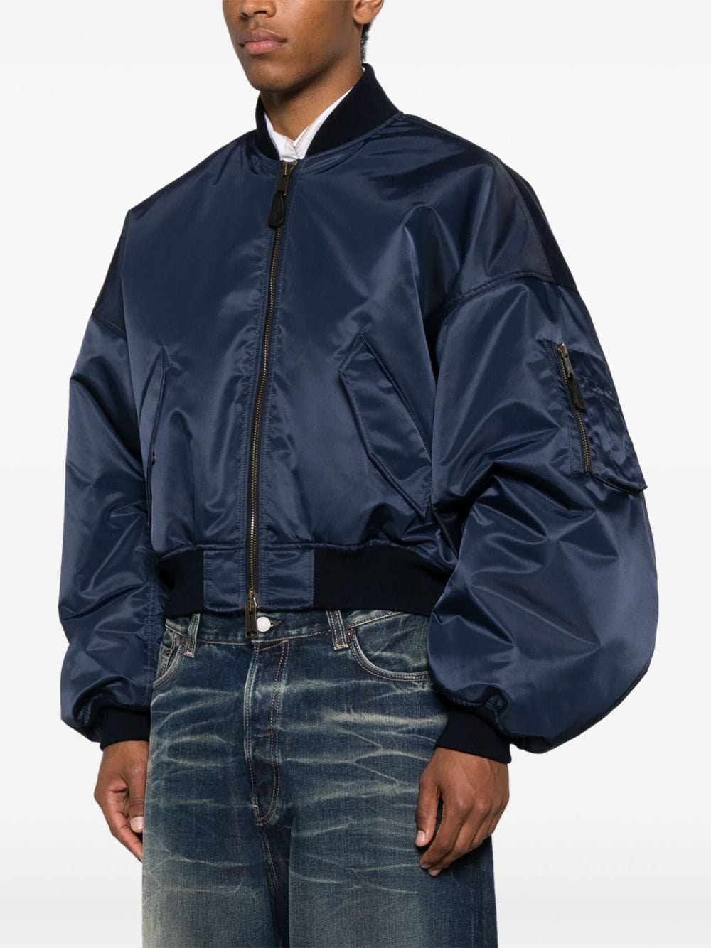 Balenciaga Jackets Balenciaga Coats Blue Balenciaga Coats Blue Brand