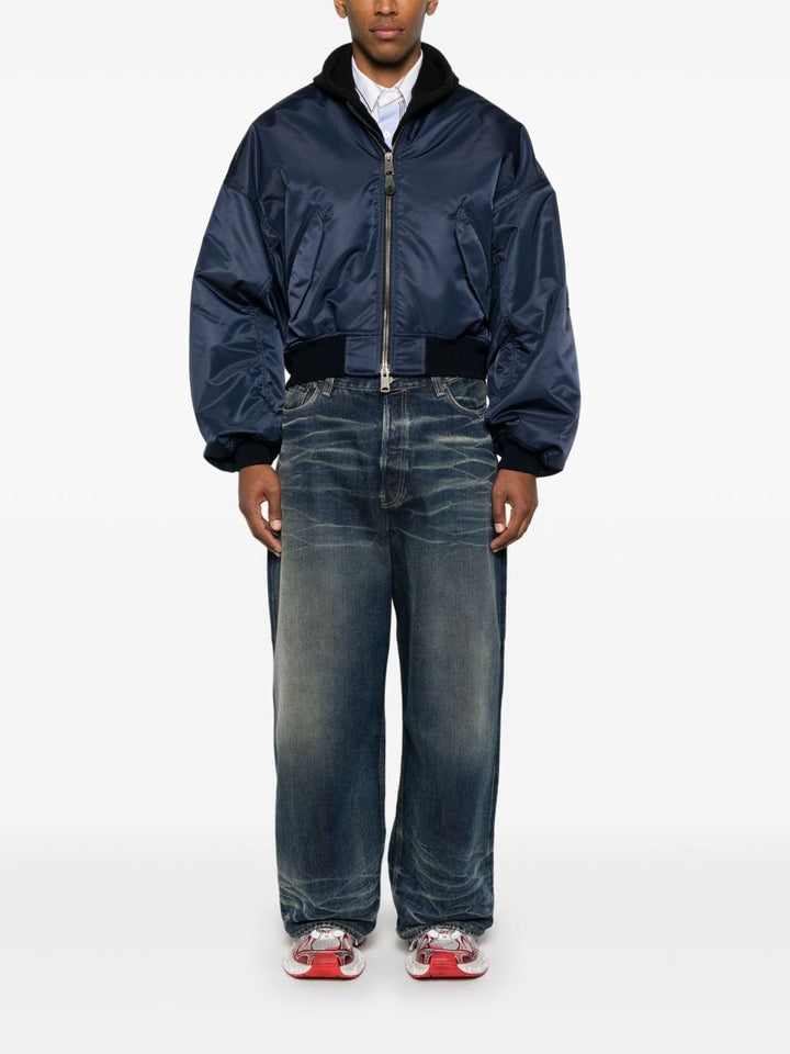Balenciaga Jackets Balenciaga Coats Blue Balenciaga Coats Blue Brand