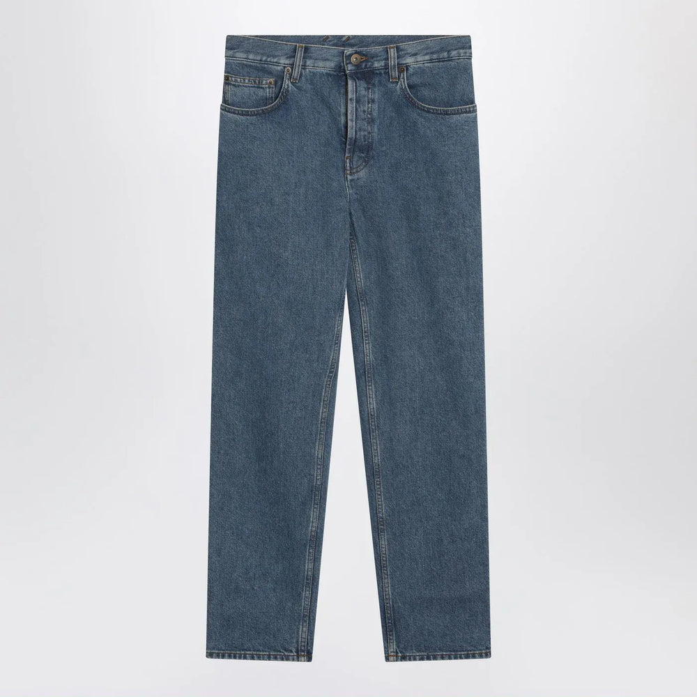 Burberry - Medium-blue regular-fit jeans Brand Jeans 27
