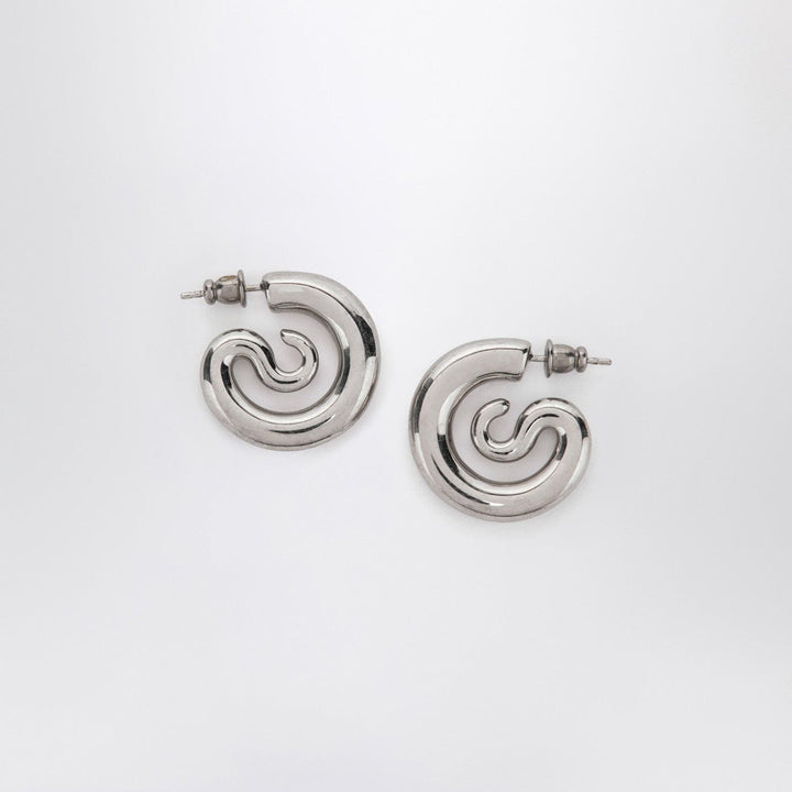 Jewelry TU Serpent Hoops Extra Small earrings in silver tone Brand