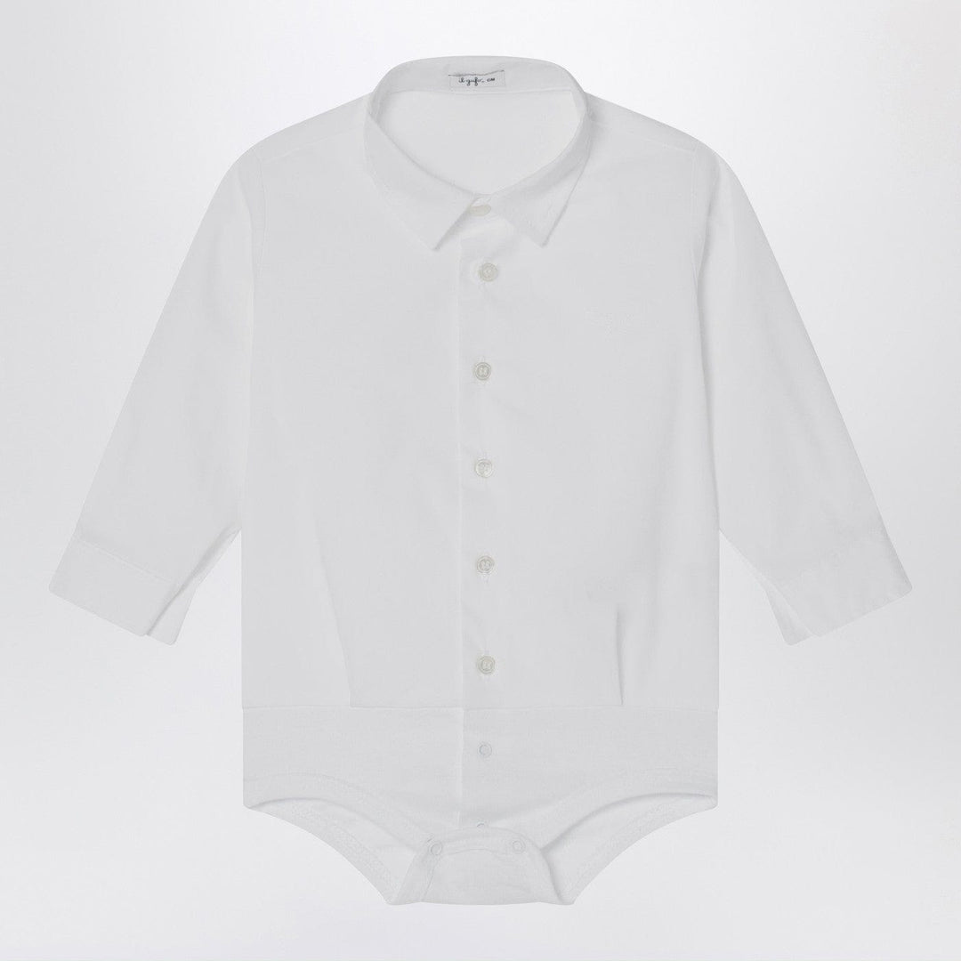 Leotards &amp; Unitards 6 Il Gufo - White cotton shirt bodysuit Brand