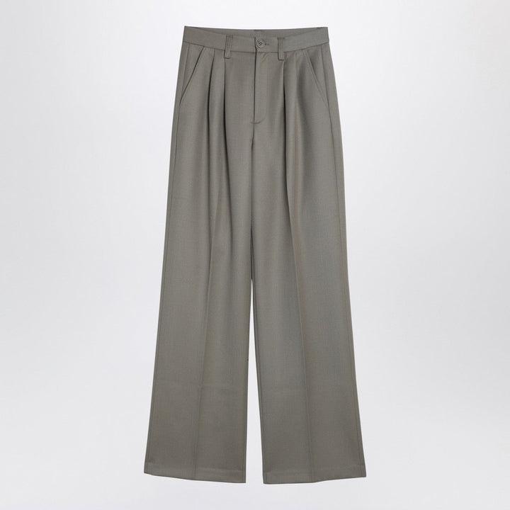 Pants 38 ANINE BING - Khaki wool trousers Brand