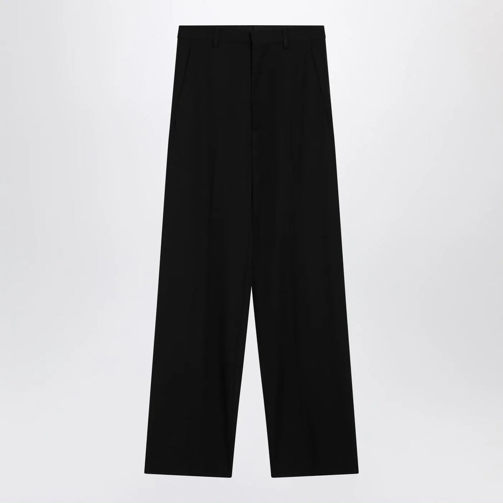 Balenciaga - Black wool trousers Brand Pants 34  FR