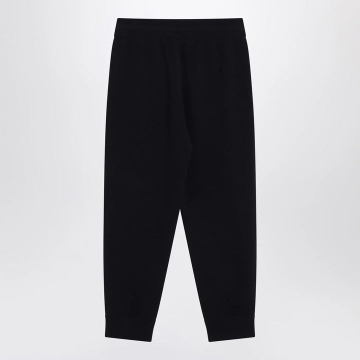 Burberry - Navy blue cashmere-blend jogging pants Brand Pants
