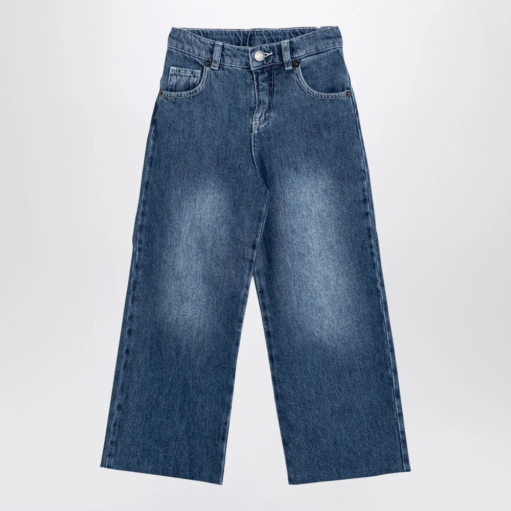Douuod - Blue washed denim jeans Brand Pants 3