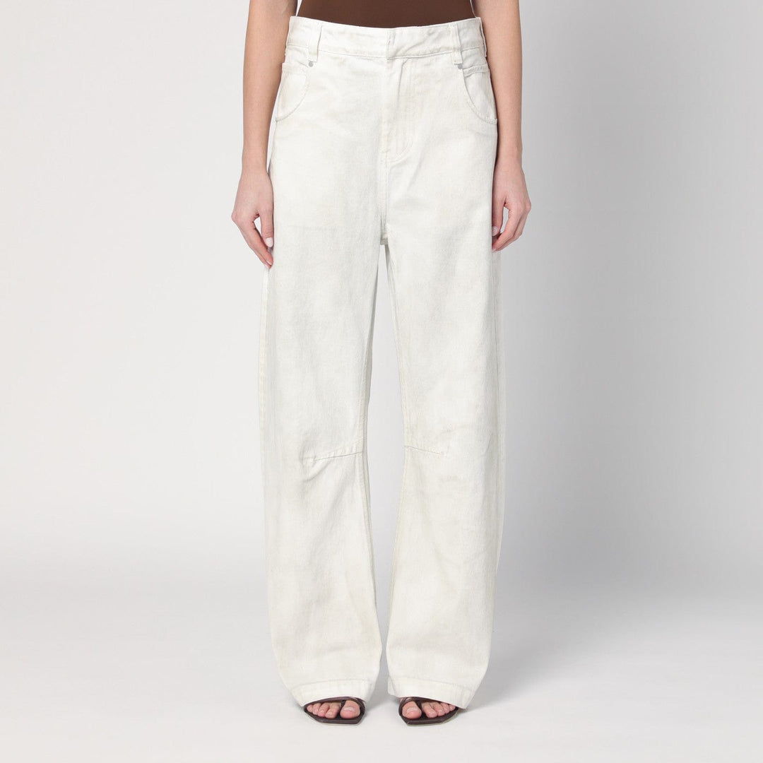 Pants M Entire Studios - Ivory denim trousers Brand