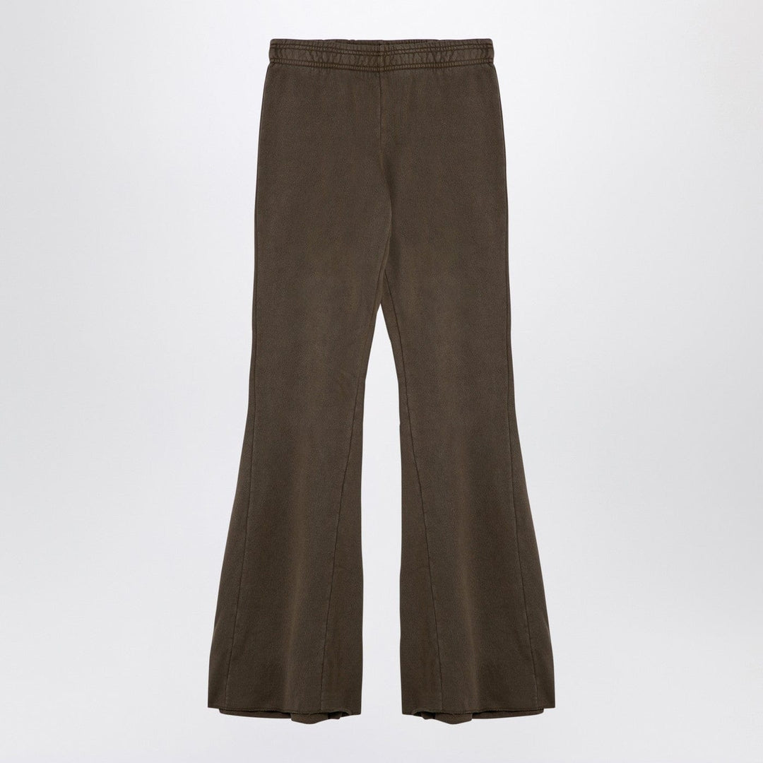 Pants XXS Entire Studios - Organic cotton military green flared trousers Brand