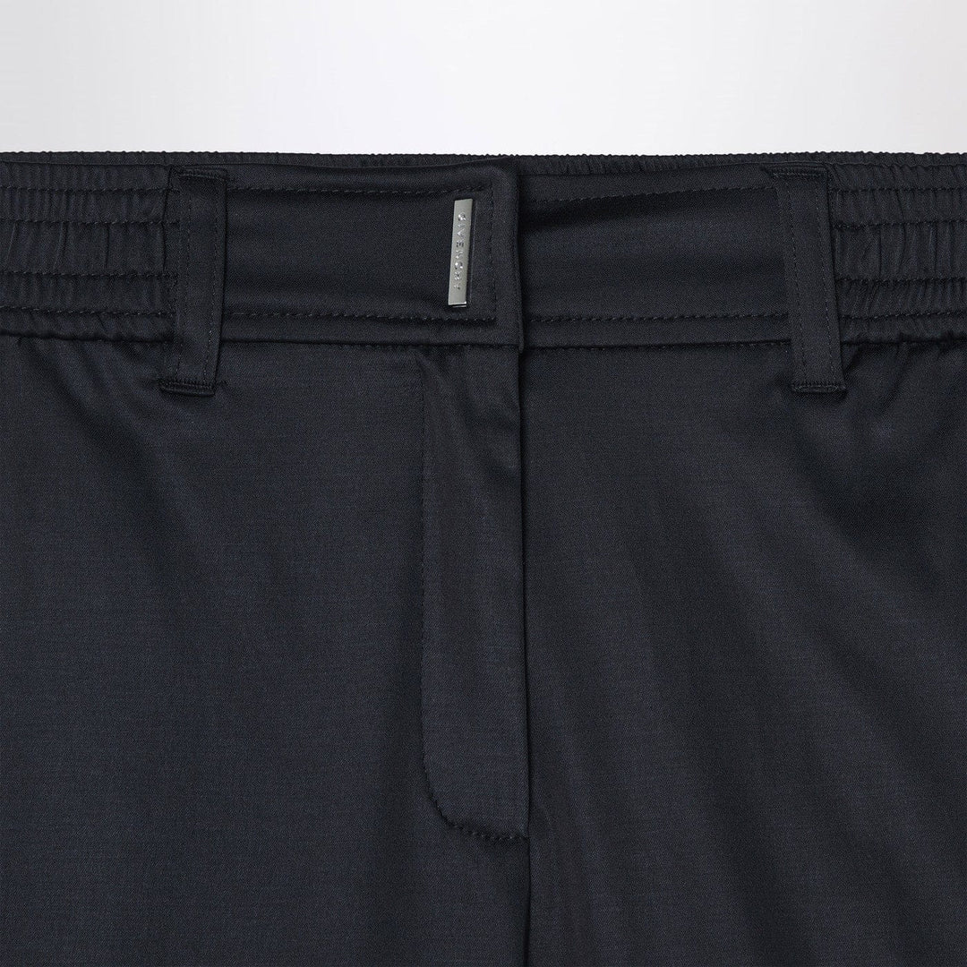 Givenchy - Black cargo pants in cotton blend Brand Pants 10Y