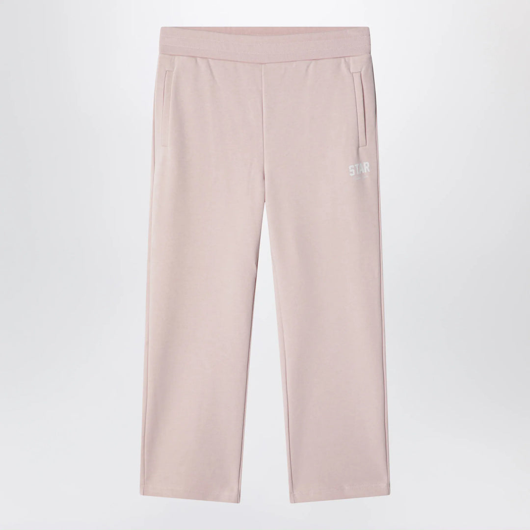 Golden Goose - Blush pink jogging trousers Brand Pants 8Y