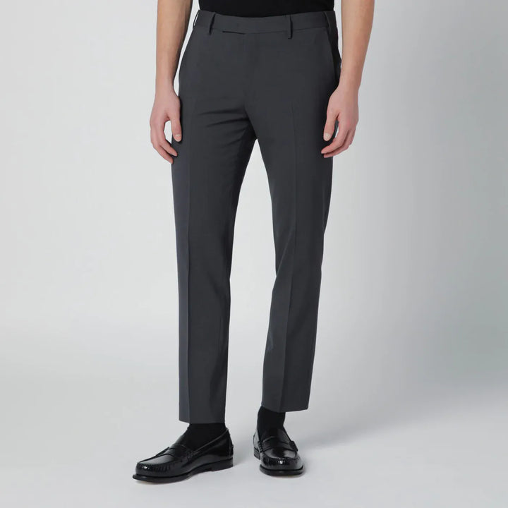 PT Torino - Grey trousers in wool blend Brand Pants 46 IT