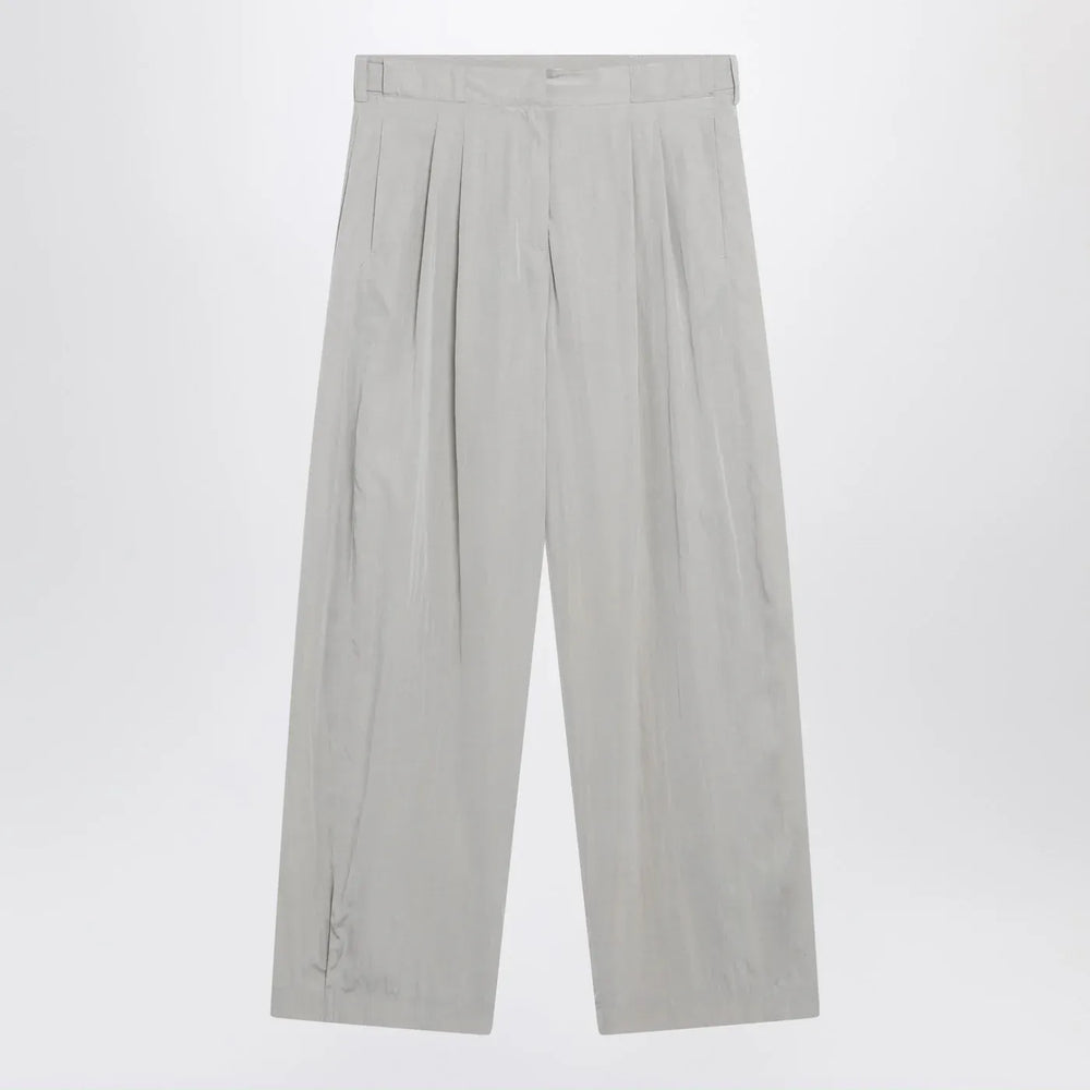 The Row - Iven trousers in smoke grey silk blend Brand Pants 6 US