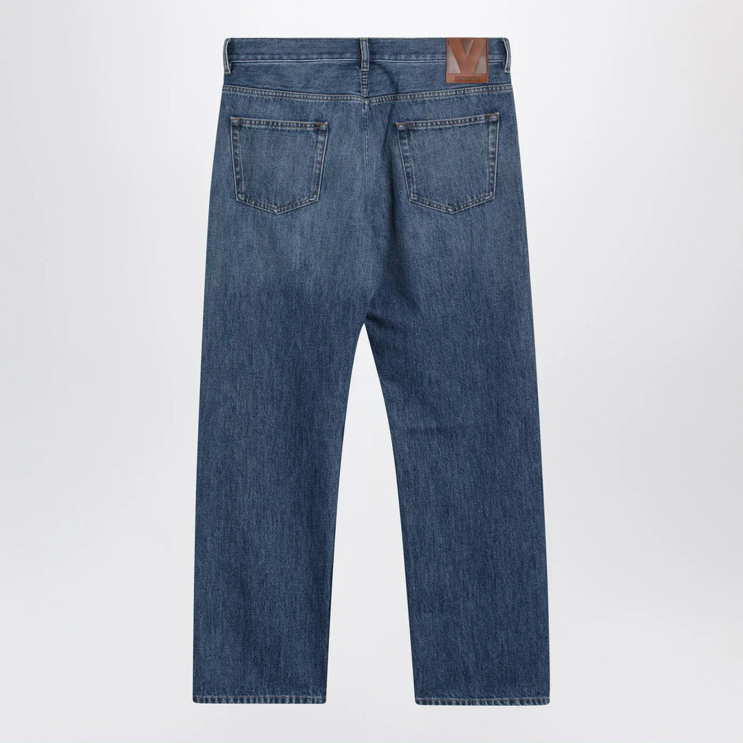 Valentino - Medium-blue jeans Brand Pants