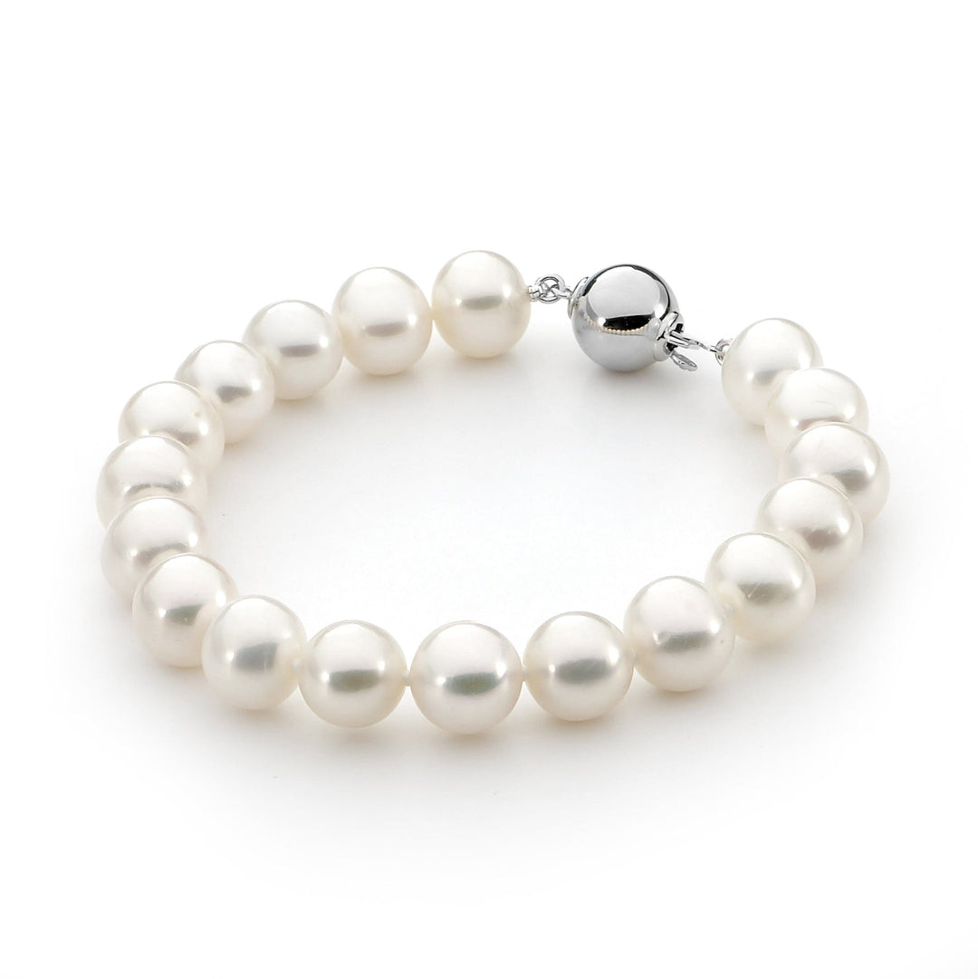 Ikecho Pearl Bracelet Ikecho Classic Round Freshwater Pearl Bracelet Brand