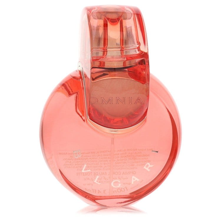 Perfume & Cologne 100 ml Eau De Toilette Spray Omnia Coral Eau De Toilette Spray (Tester) By Bvlgari Brand