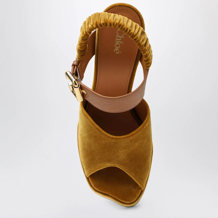 Chloé - Aria platform sandals Brand Sandals 36 IT