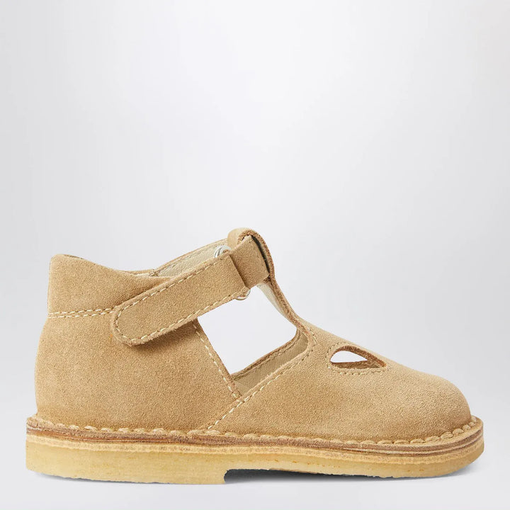 Il Gufo - High beige sandal with eyelets in nubuck Brand Sandals 25