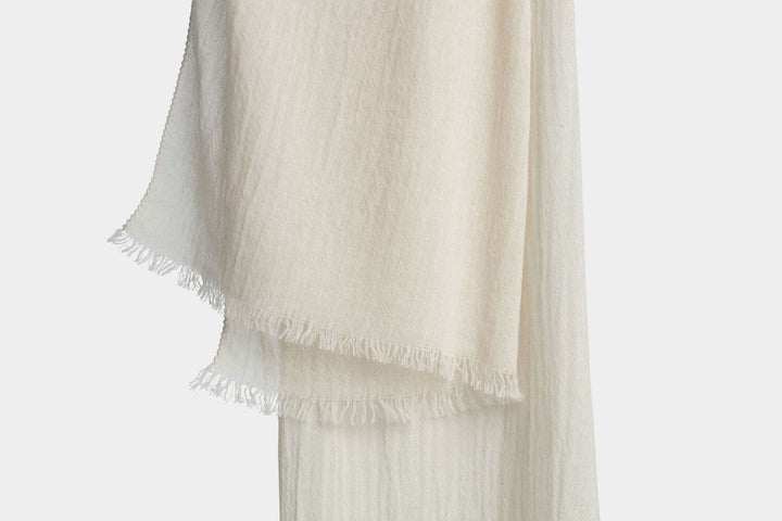 Bemboka Scarves Sand Italian Pure Cashmere Scarves MADE IN ITALY - Pure Cashmere Scarves  Brand