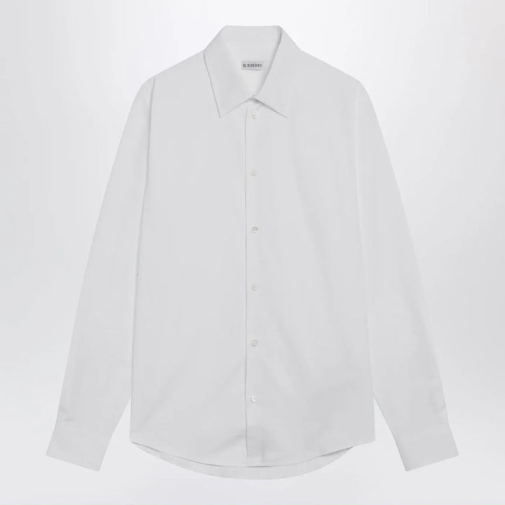 Burberry - White cotton poplin shirt Brand Shirt S