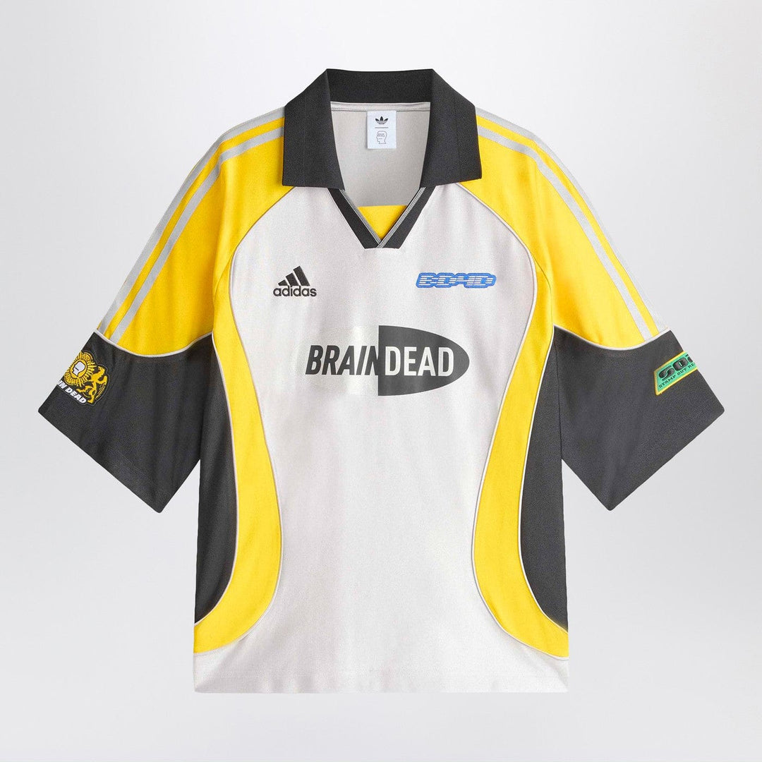 Shirts & Tops adidas x Brain Dead - Football T-shirt Silver Metallic Brand
