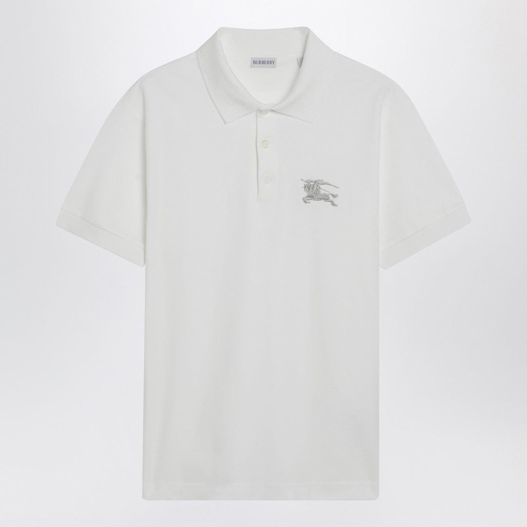 Shirts & Tops M Burberry - White cotton polo shirt Brand