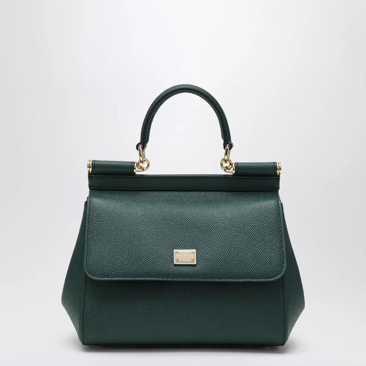 Dolce&amp;Gabbana - Sicily medium top-handle bag in green Brand Shirts &amp; Tops TU