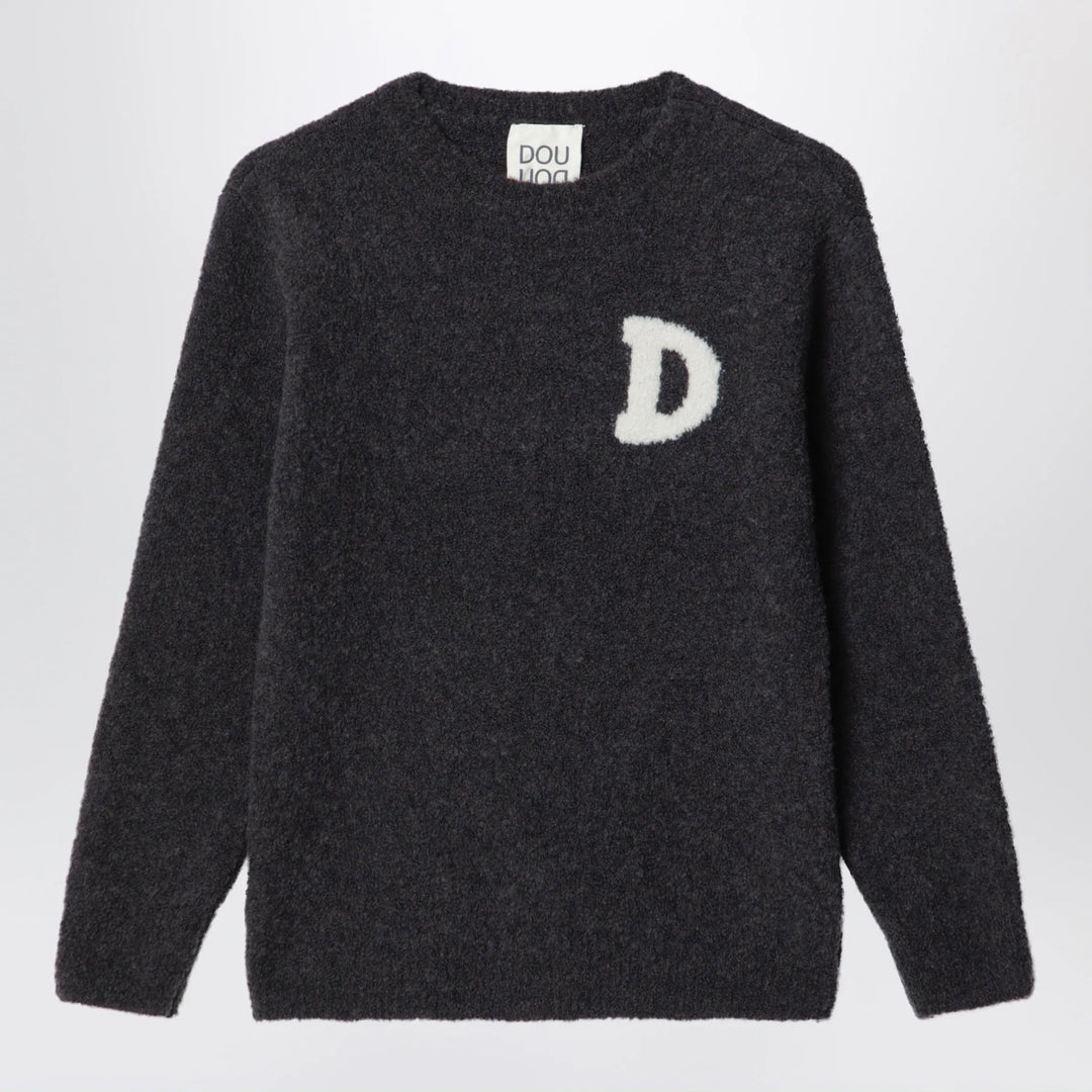 Douuod - Ebony brown bouclé knit sweater Brand Shirts &amp; Tops 4Y