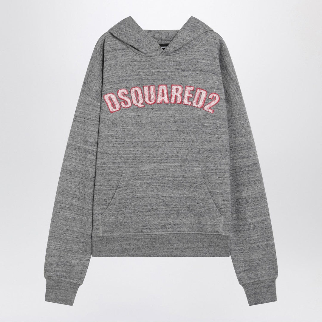 Shirts &amp; Tops Dsquared2 - Grey cotton sweatshirt with logo Brand