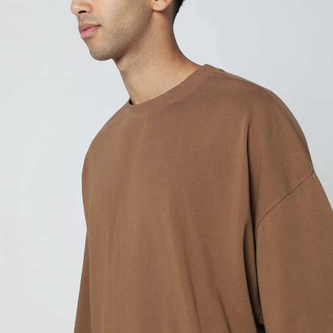 Entire Studios - Brown boxy T-shirt Brand Shirts &amp; Tops