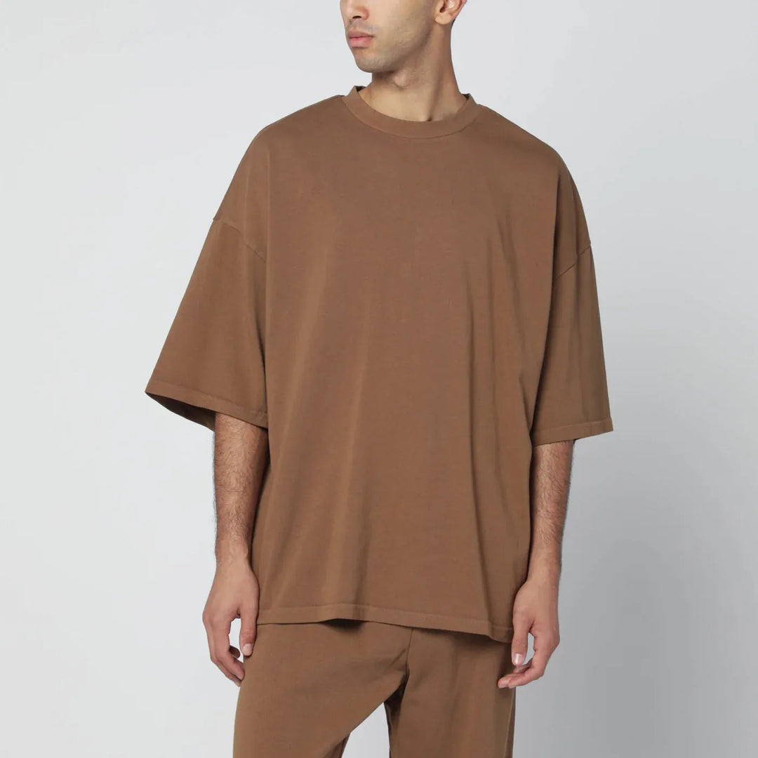 Entire Studios - Brown boxy T-shirt Brand Shirts &amp; Tops L