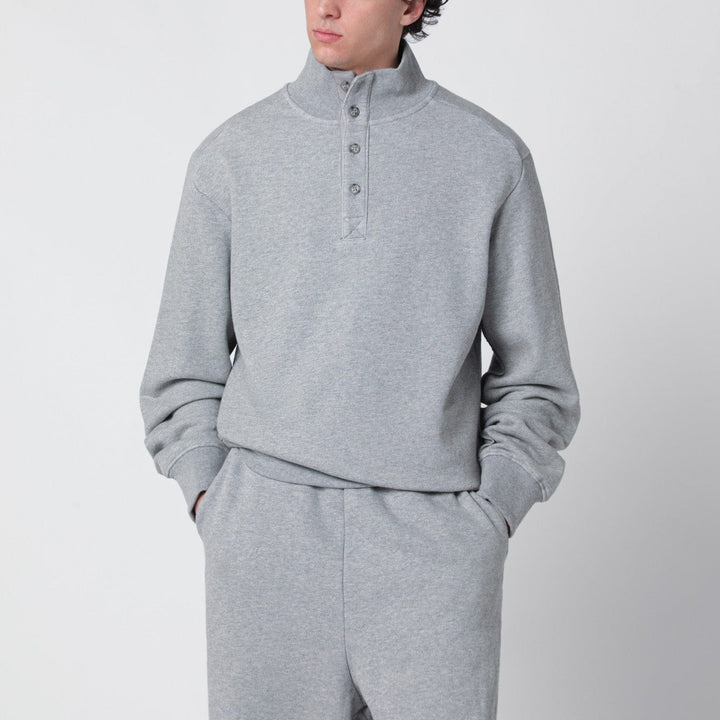 Shirts &amp; Tops Entire Studios - Grey cotton buttoned sweater Brand