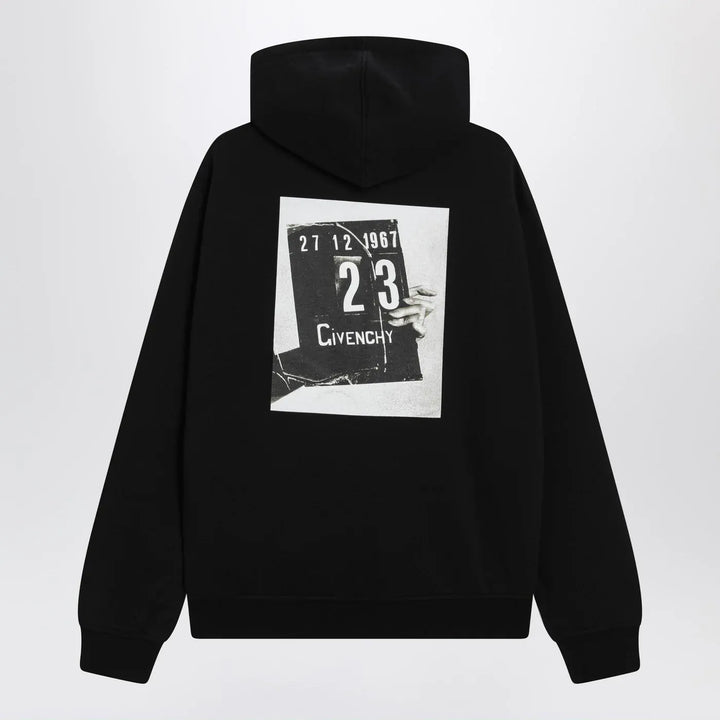 Givenchy - Black Couture Seam sweatshirt with Clapperboard print Brand Shirts &amp; Tops
