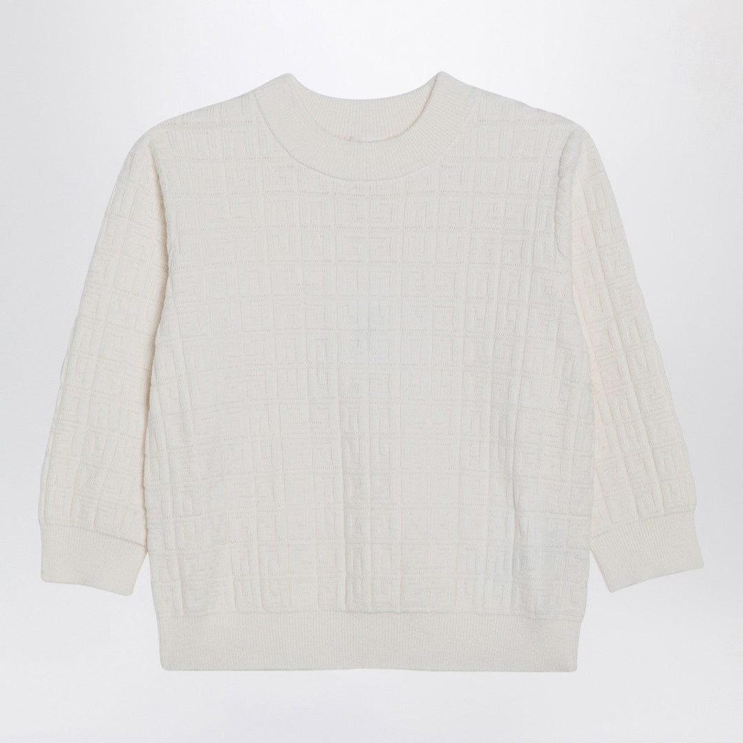Shirts &amp; Tops 8 Givenchy - White jumper with 4G inlay Brand