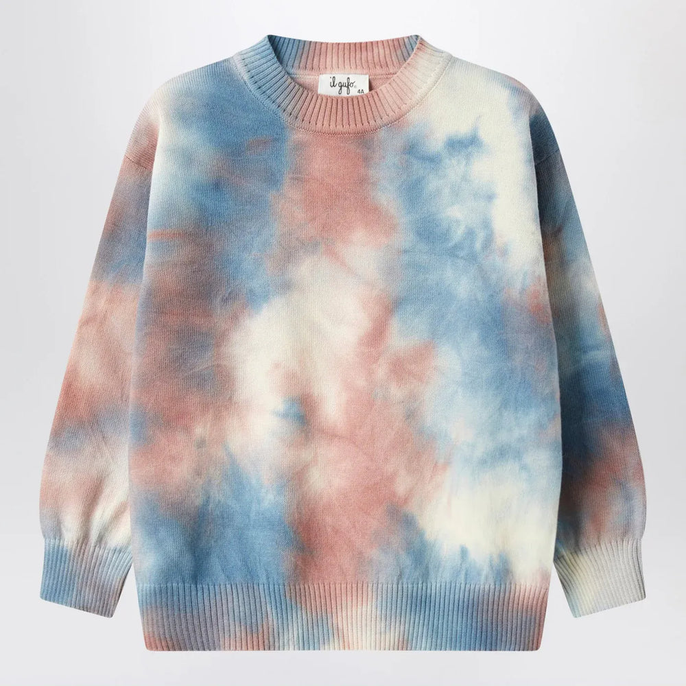 Il Gufo - Sweater with airbrush-effect tie-dye print Brand Shirts & Tops 4A
