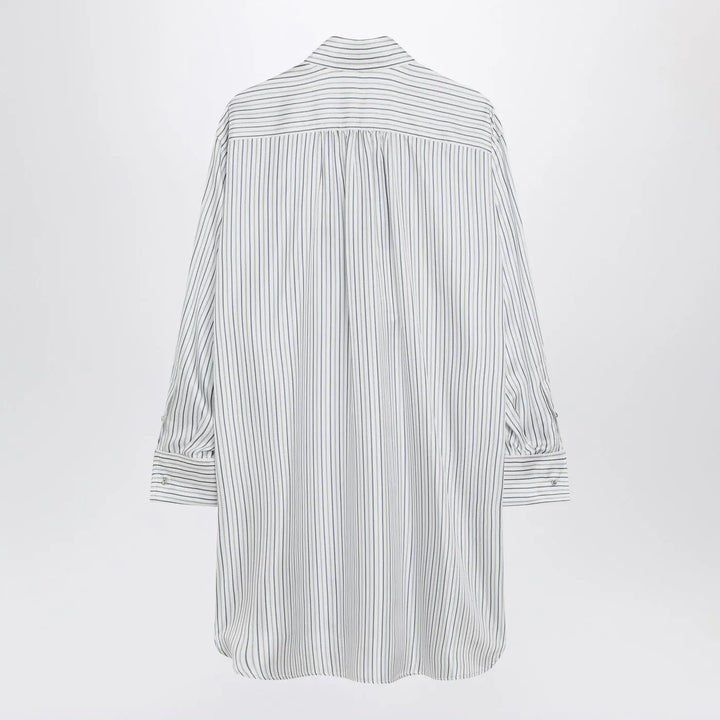 Max Mara - Oversized striped silk shirt Brand Shirts &amp; Tops