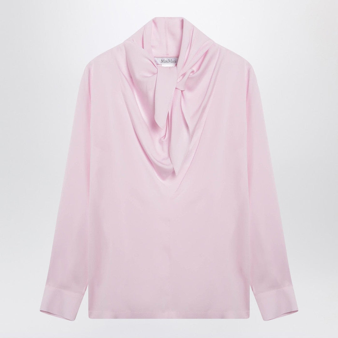 Shirts & Tops Max Mara - Pink blouse in silk charmeuse Brand