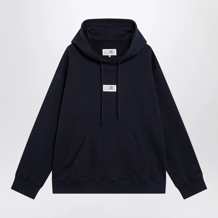 MM6 Maison Margiela - Navy blue cotton hoodie Brand Shirts &amp; Tops S