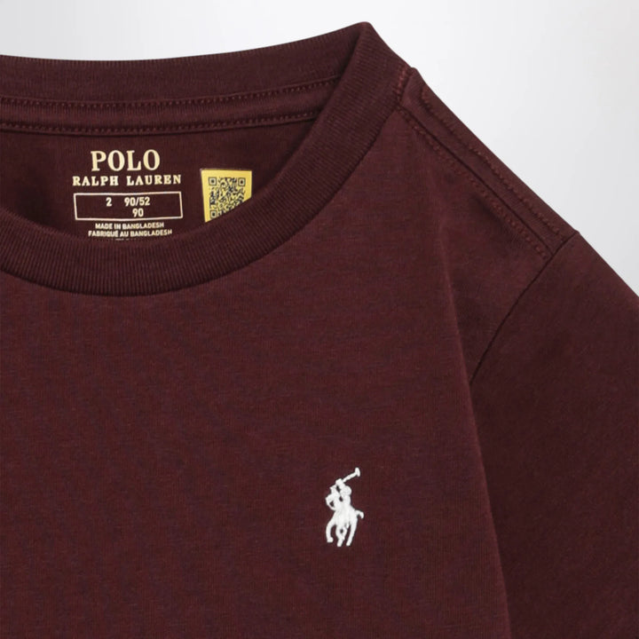Polo Ralph Lauren - Dark burgundy short-sleeved T-shirt Brand Shirts &amp; Tops