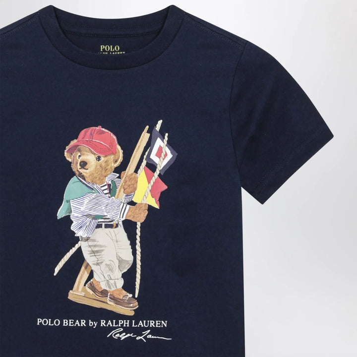 Polo Ralph Lauren - Navy blue Polo Bear cotton T-shirt Brand Shirts &amp; Tops S