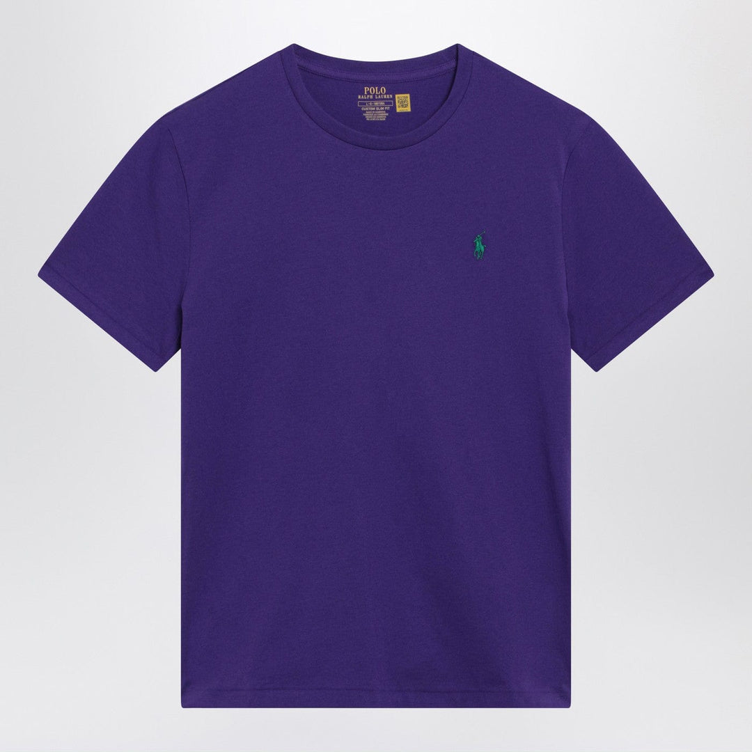 Shirts &amp; Tops Polo Ralph Lauren - Purple Custom Slim-Fit cotton T-shirt Brand